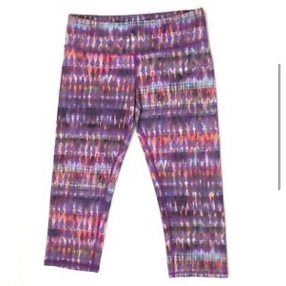 Alo colorful cropped leggings size small - Picture 3 of 7